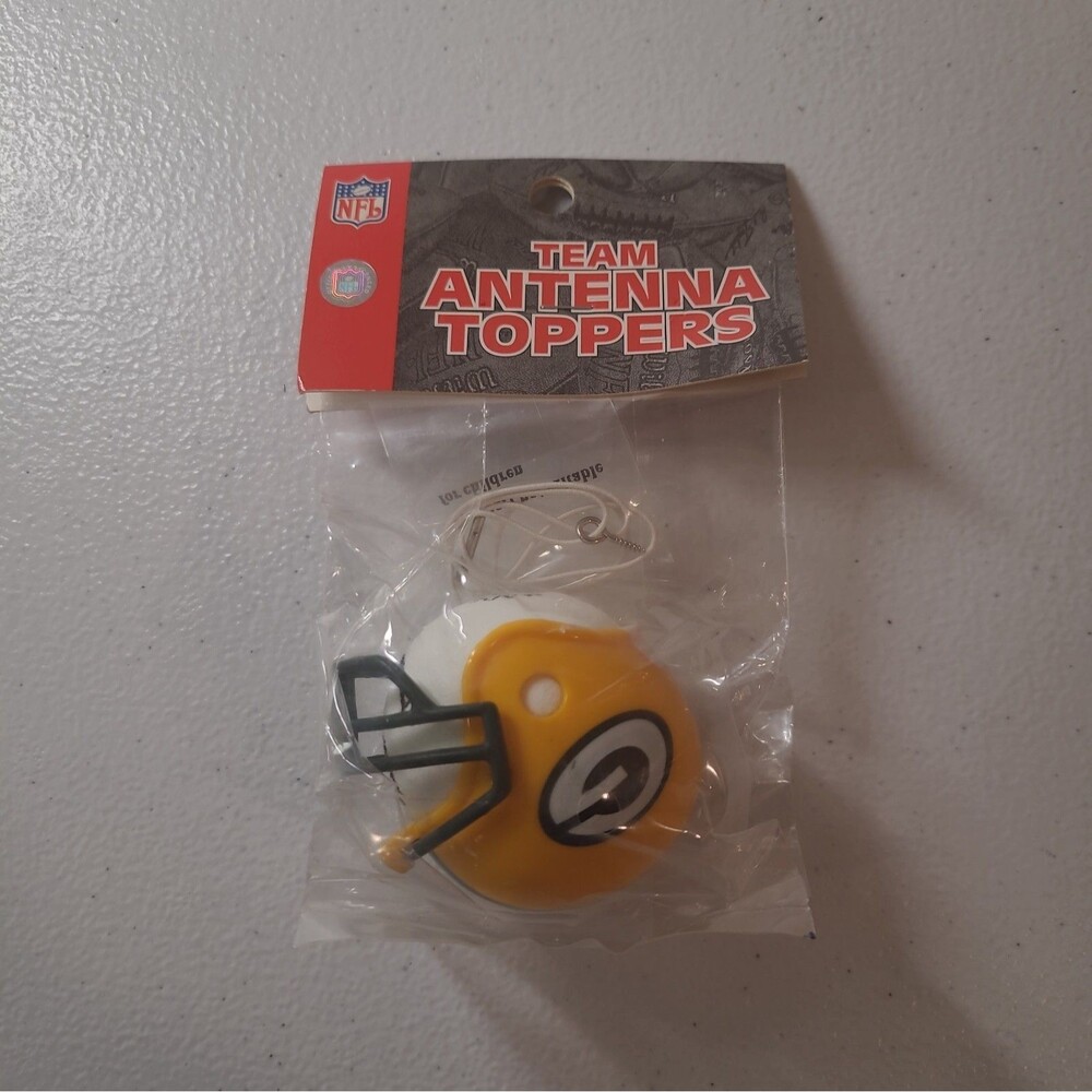 Green Bay Packers Football Car Antenna Topper (New) (Rare) Rico Industries